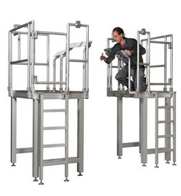 Working platforms for a clean room application